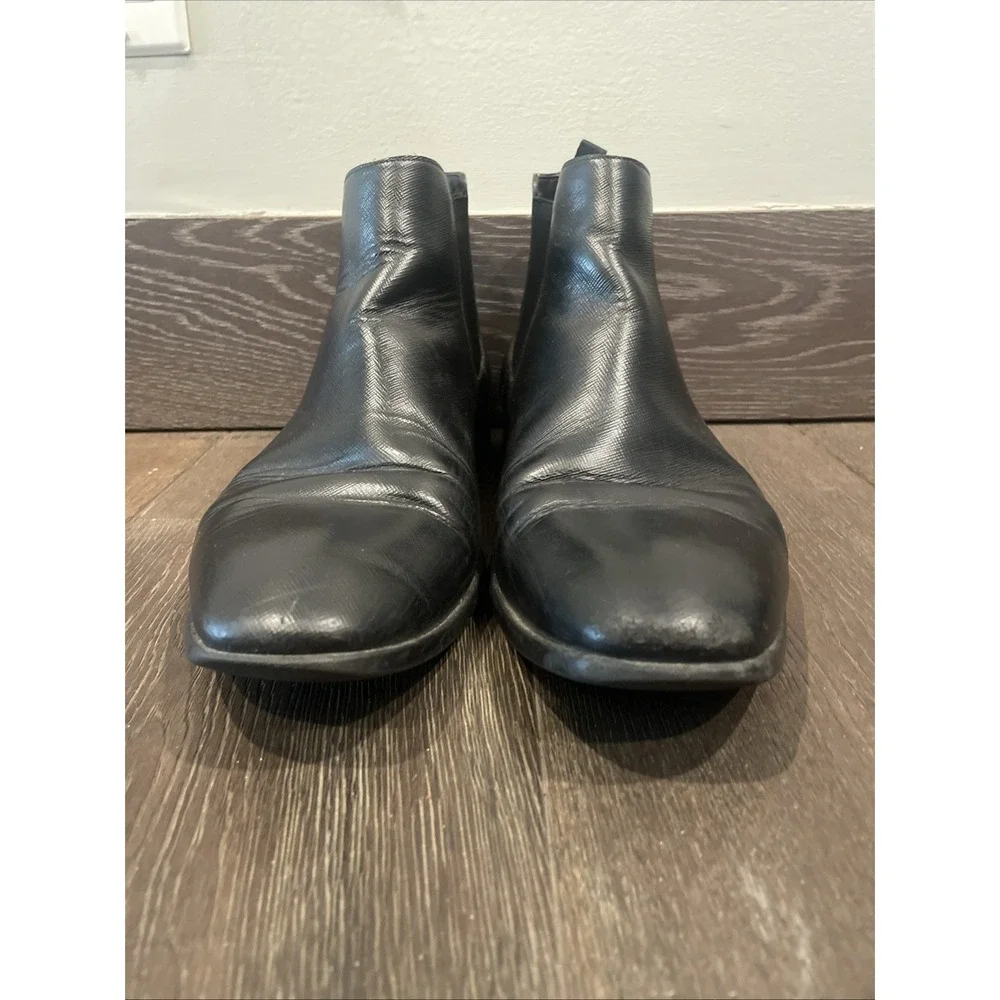 Prada Men's Chelsea‎ Boots, Leather, Black